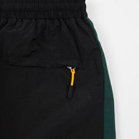 Butter Goods Runner Tracksuit Pants - Black / Forest thumbnail
