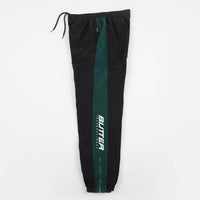 Butter Goods Runner Tracksuit Pants - Black / Forest thumbnail