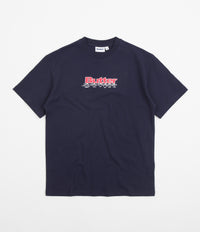 Butter Goods Running Logo T-Shirt - Navy