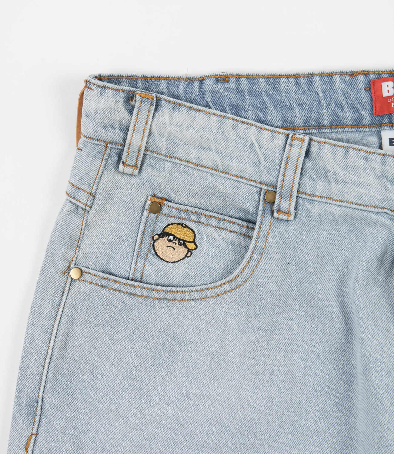 Butter Goods Santosuosso Denim Pants Light Blue Flatspot