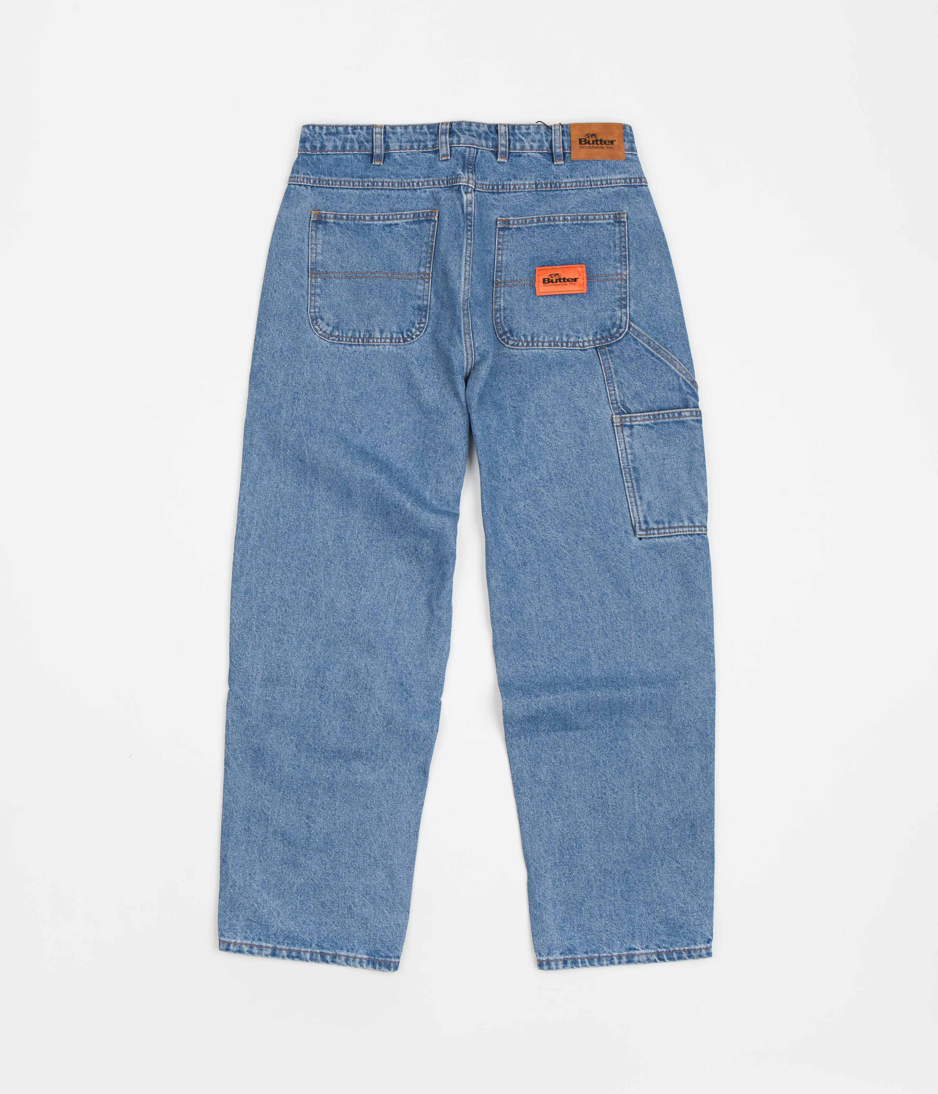 Butter Goods Santosuosso Jeans Washed Indigo / Blue Flatspot