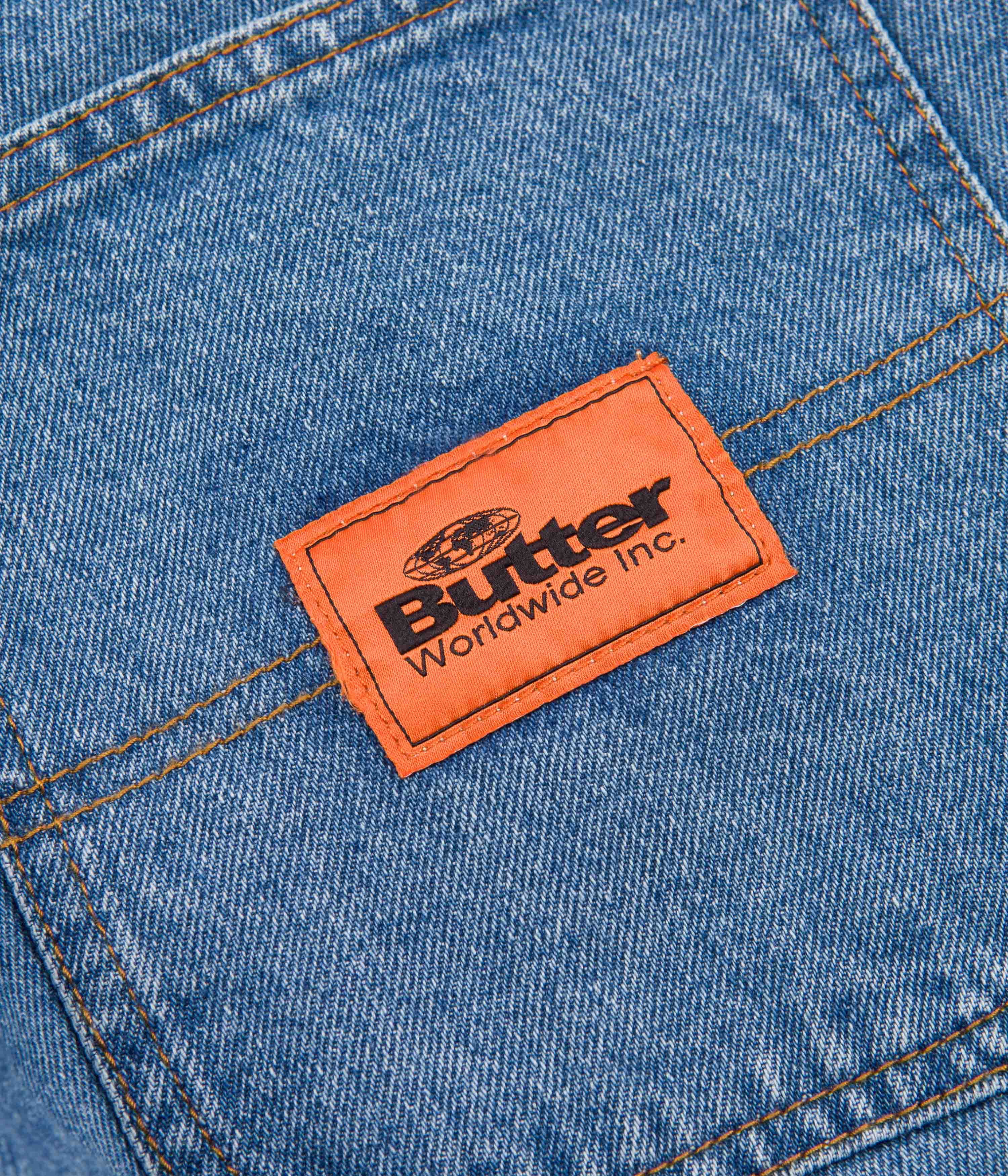 Butter Goods Santosuosso Jeans Washed Indigo / Blue Flatspot