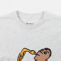 Butter Goods Sax T-Shirt - Ash Grey thumbnail