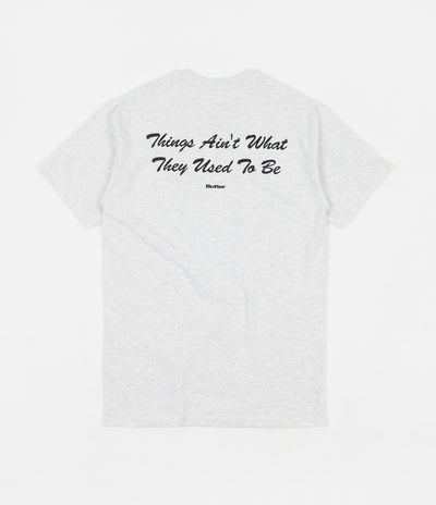 Butter Goods Sax T-Shirt - Ash Grey