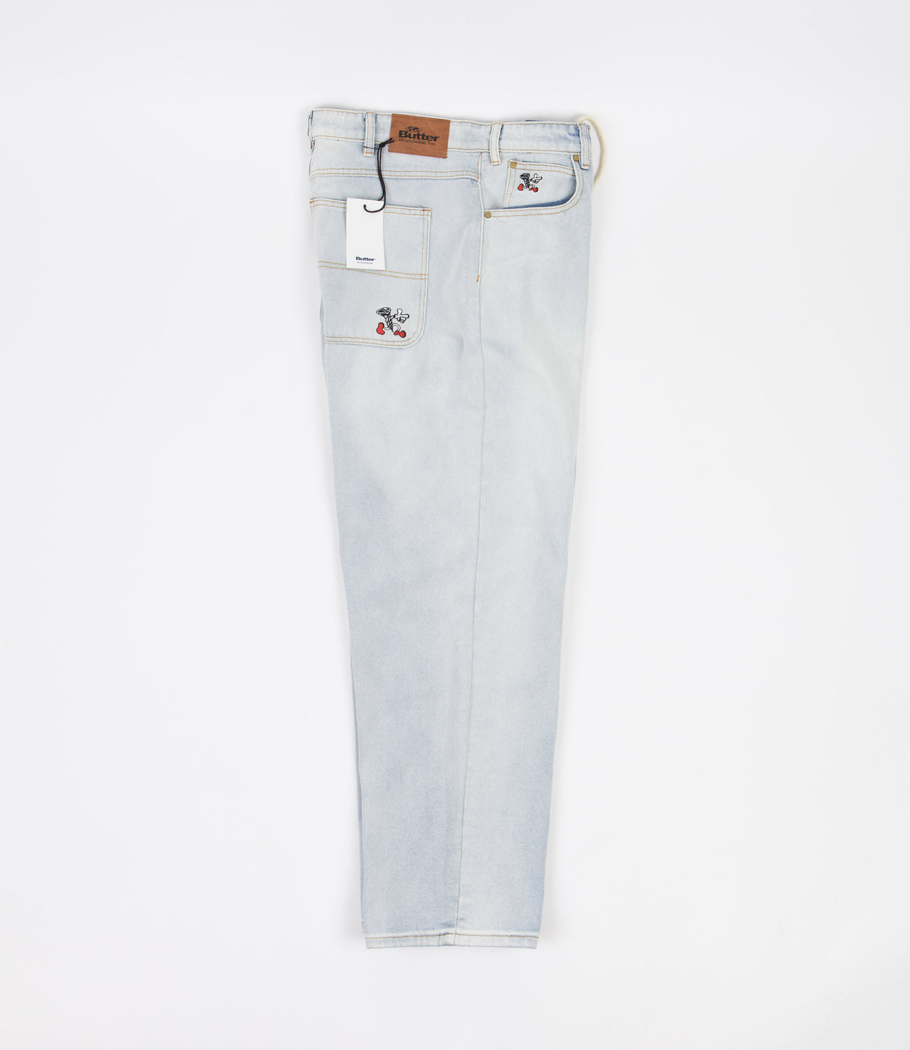 Butter Goods Screw Jeans Light Blue Flatspot