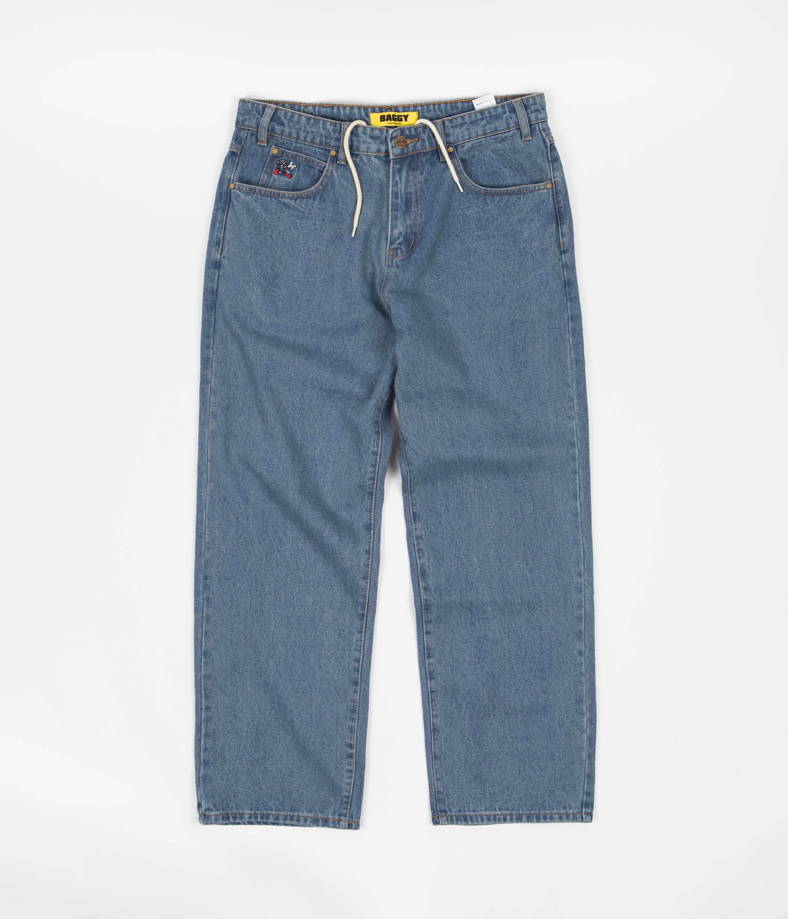 Butter Goods Screw Jeans Washed Indigo Flatspot