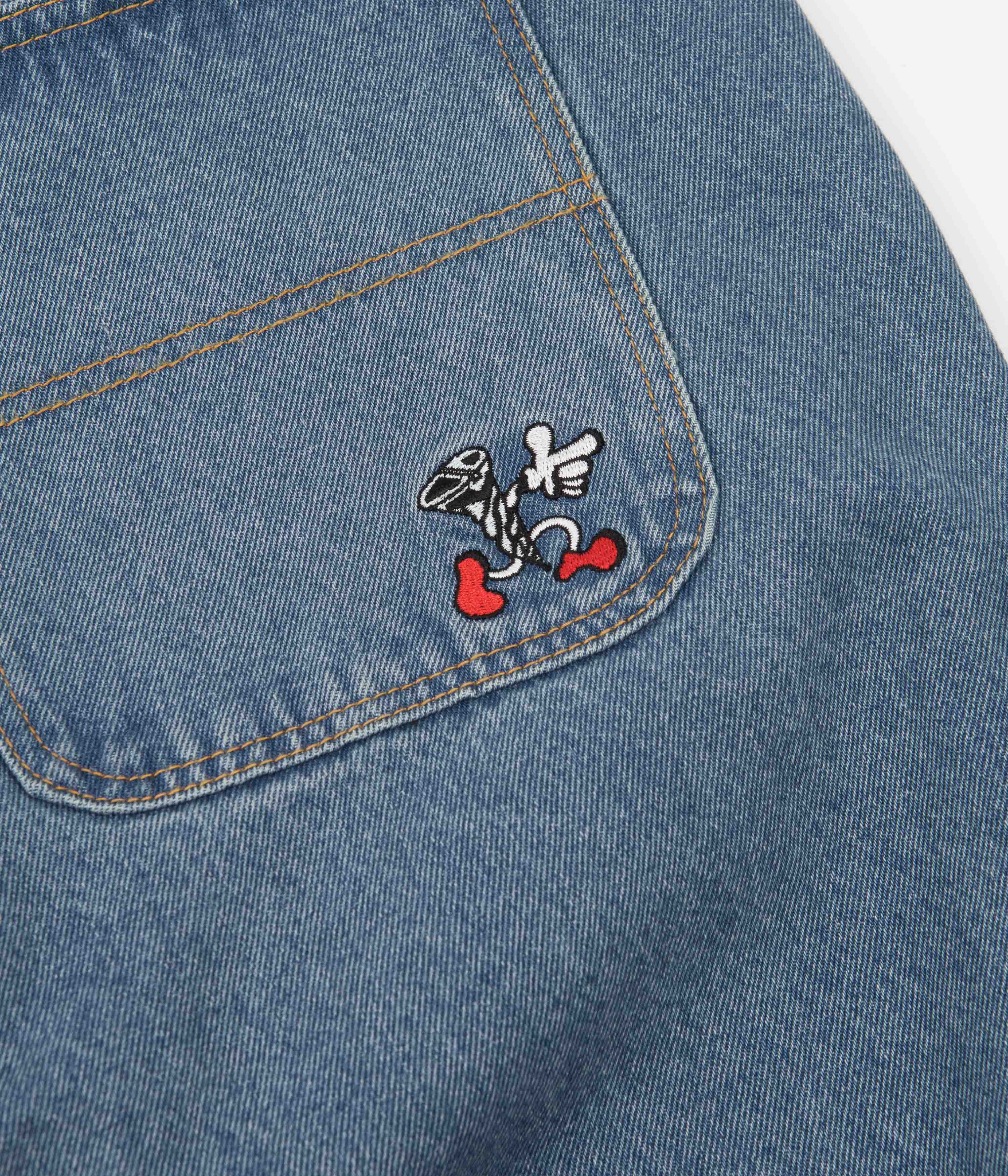 Butter Goods Screw Jeans Washed Indigo Flatspot