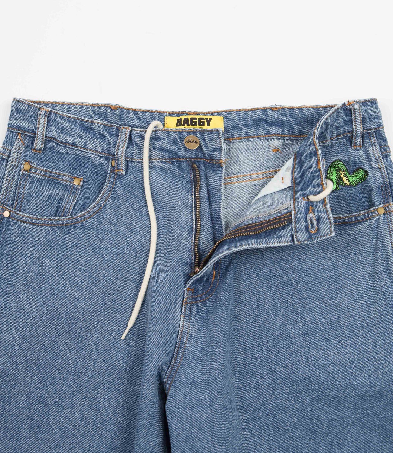 Butter Goods Selector Denim Pants - Washed Indigo | Flatspot