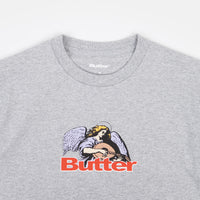 Butter Goods Serenade Logo T-Shirt - Ash Grey thumbnail