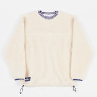 Butter Goods Sherpa Crewneck Sweatshirt - Natural thumbnail