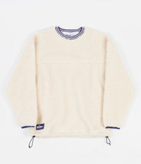 Butter Goods Sherpa Crewneck Sweatshirt - Natural