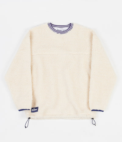 Butter Goods Sherpa Crewneck Sweatshirt - Natural