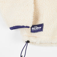 Butter Goods Sherpa Crewneck Sweatshirt - Natural thumbnail