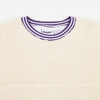 Butter Goods Sherpa Crewneck Sweatshirt - Natural thumbnail