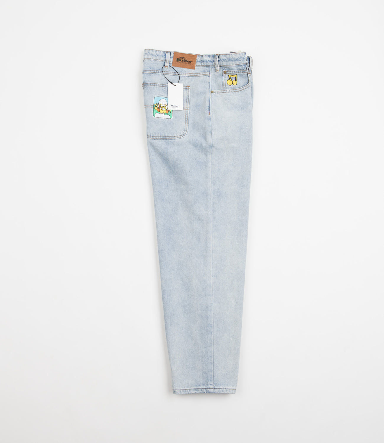Butter Goods Singer Jeans Light Blue Flatspot