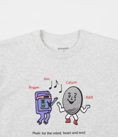 Butter Goods Soul T-Shirt - Ash Grey