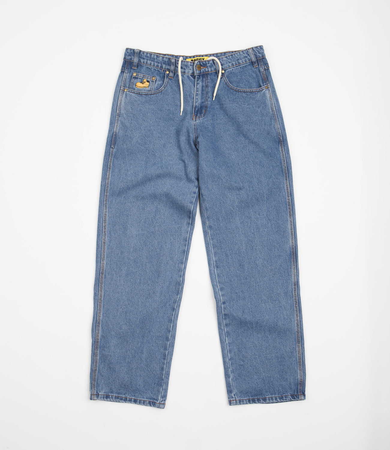 Butter Goods Timbo Denim Pants Washed Indigo Flatspot