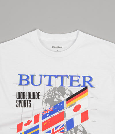 Butter Goods Track T-Shirt - White