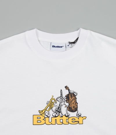 Butter Goods Trio Logo T-Shirt - White