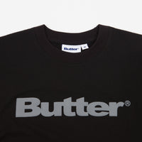 Butter Goods Wordmark Puff T-Shirt - Black thumbnail
