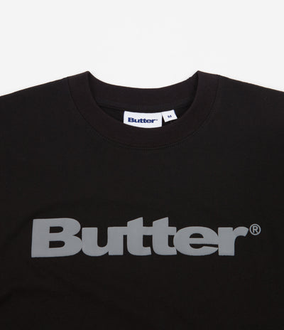 Butter Goods Wordmark Puff T-Shirt - Black