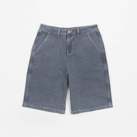 Butter Goods Washed Canvas Work Shorts - Slate thumbnail