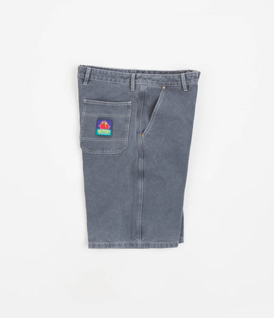 Butter Goods Washed Canvas Work Shorts - Slate