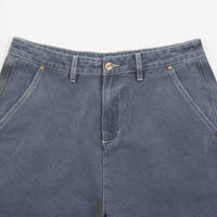 Butter Goods Washed Canvas Work Shorts - Slate thumbnail