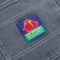Butter Goods Washed Canvas Work Shorts - Slate thumbnail
