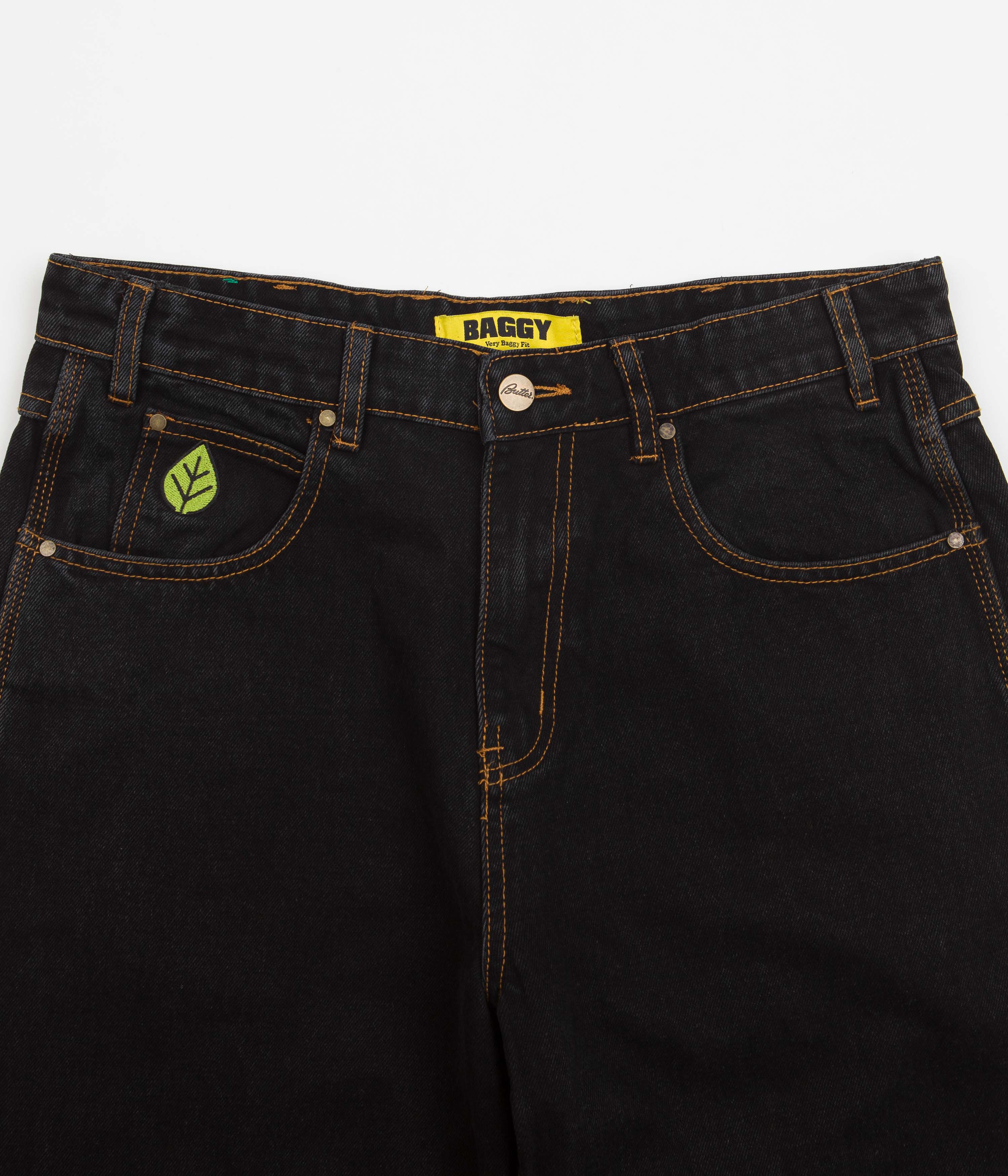 Butter Goods Weathergear Heavyweight Jeans Black Flatspot
