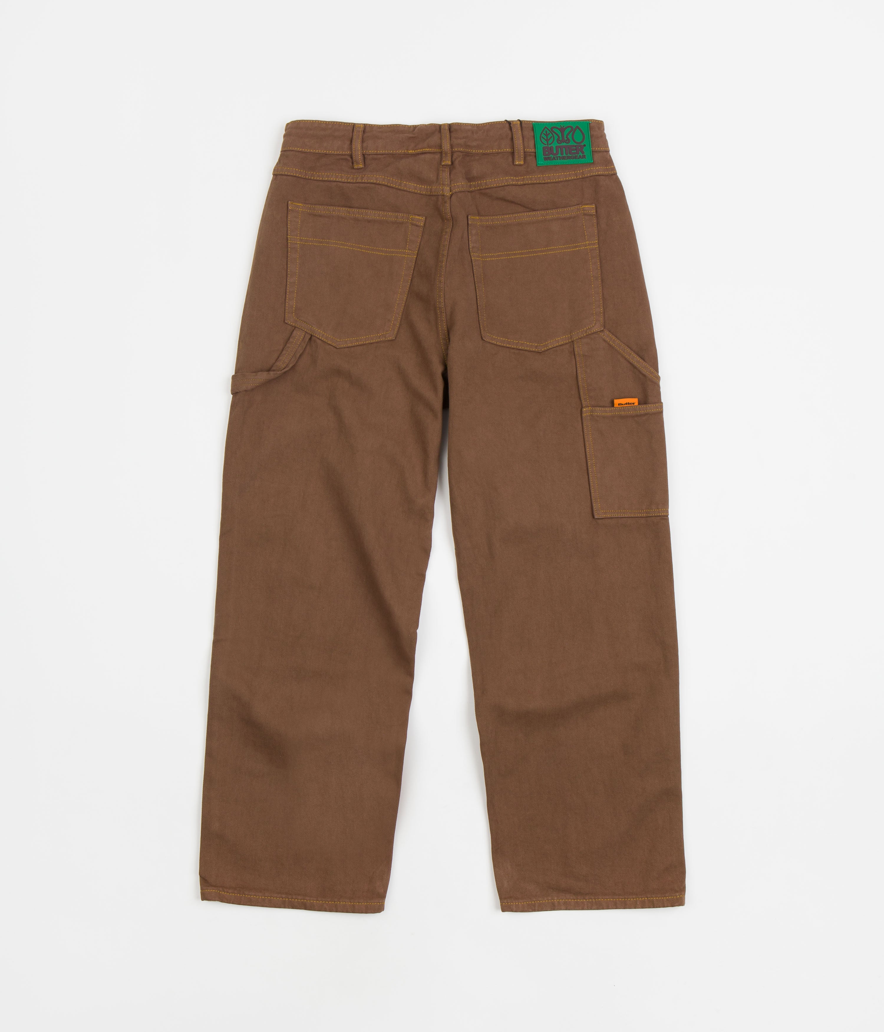 Butter Goods Weathergear Heavyweight Jeans Brown Flatspot