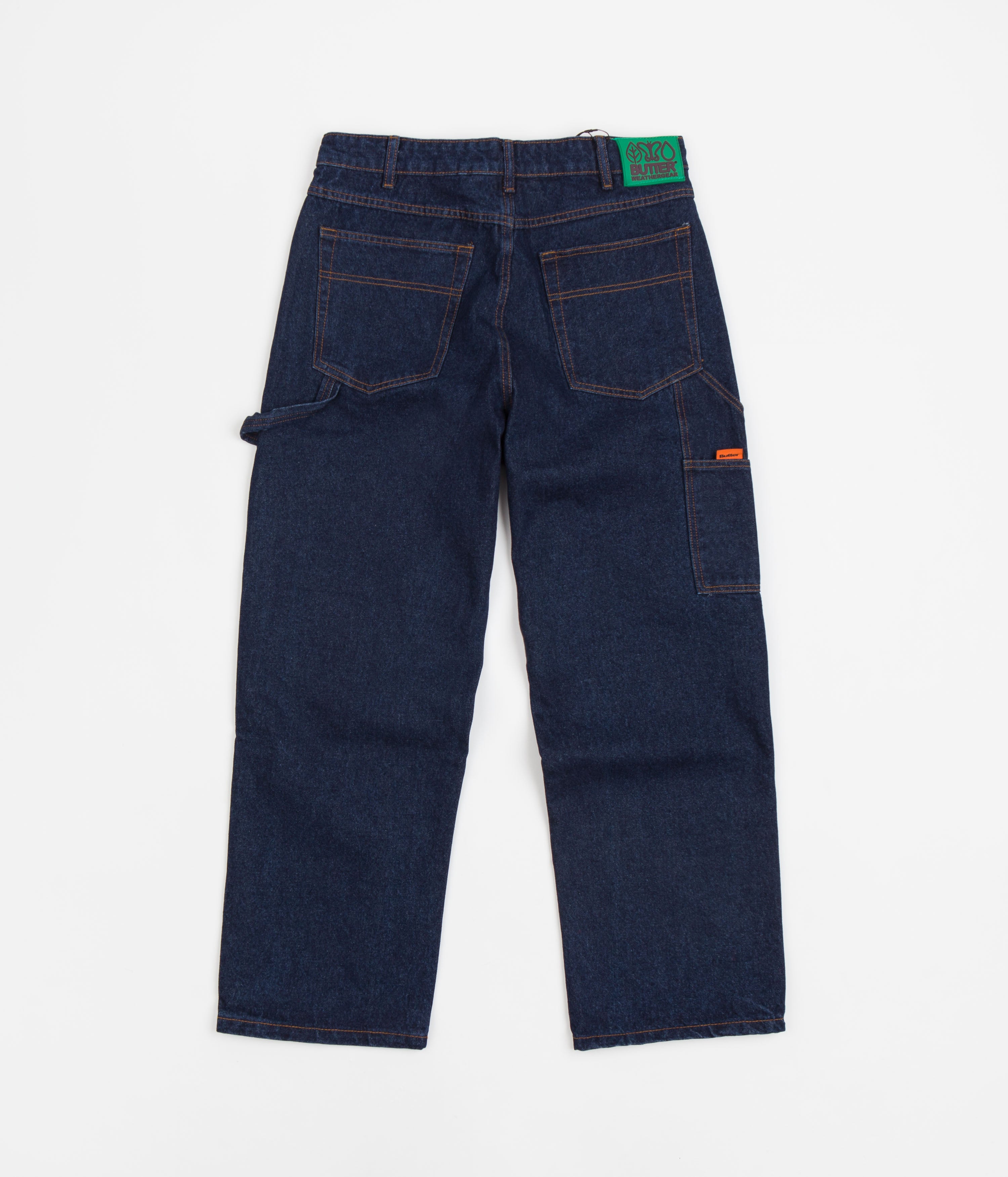 Butter Goods Weathergear Heavyweight Jeans Dark Indigo Flatspot