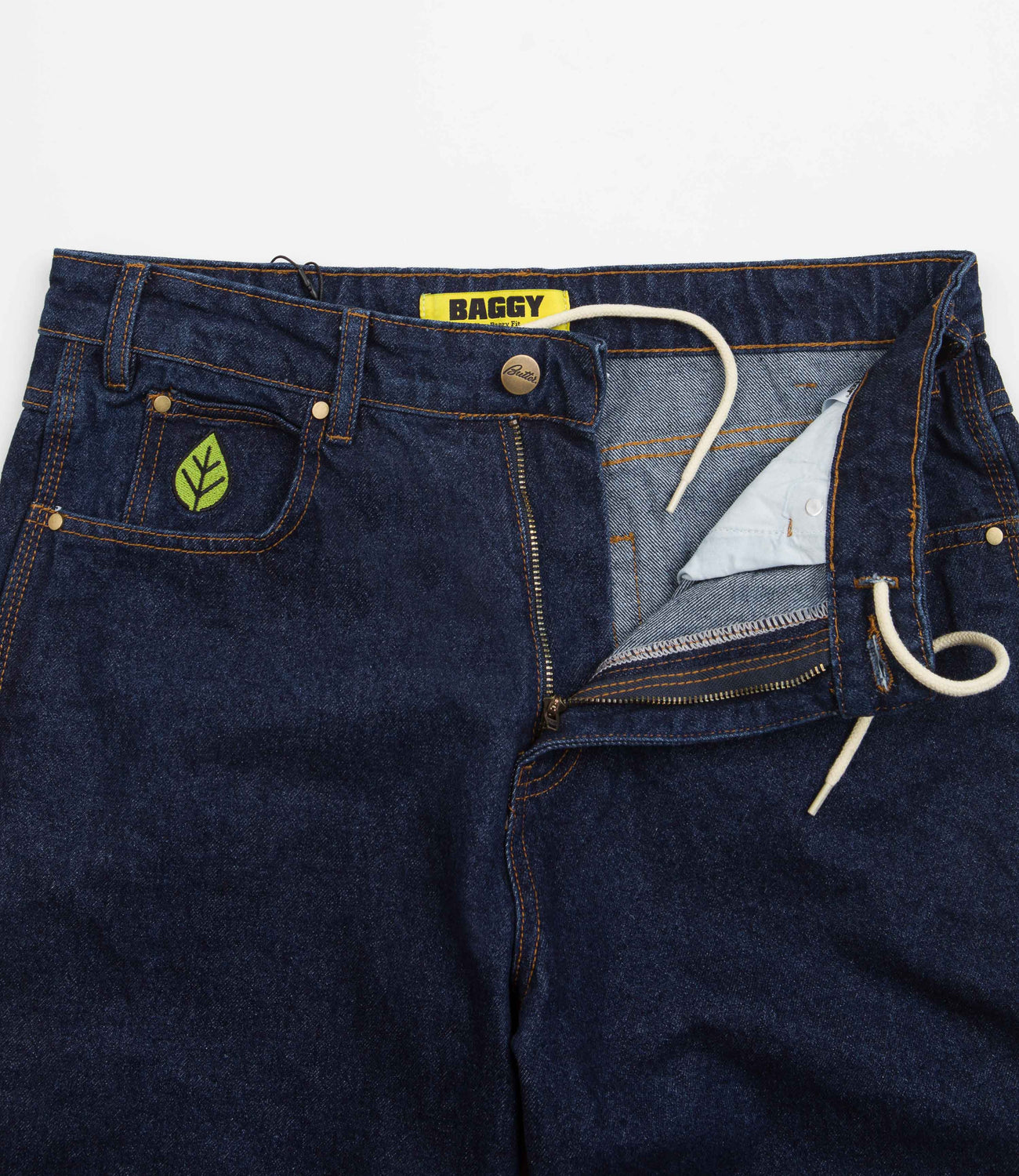 Butter Goods Weathergear Heavyweight Jeans Dark Indigo Flatspot