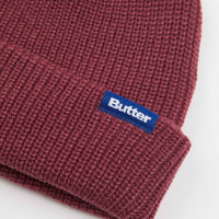 Butter Goods Wharfie Beanie - Berry thumbnail