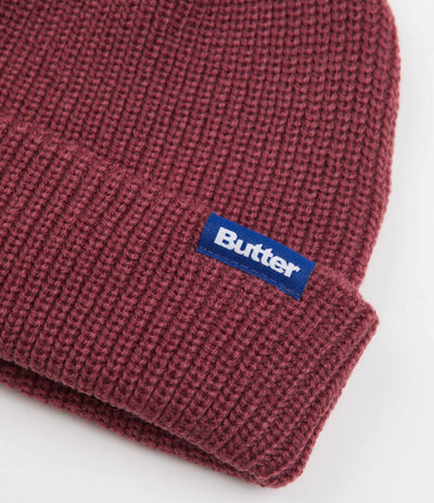 Butter Goods Wharfie Beanie - Berry