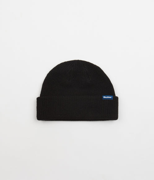 Butter Goods Wharfie Beanie - Black