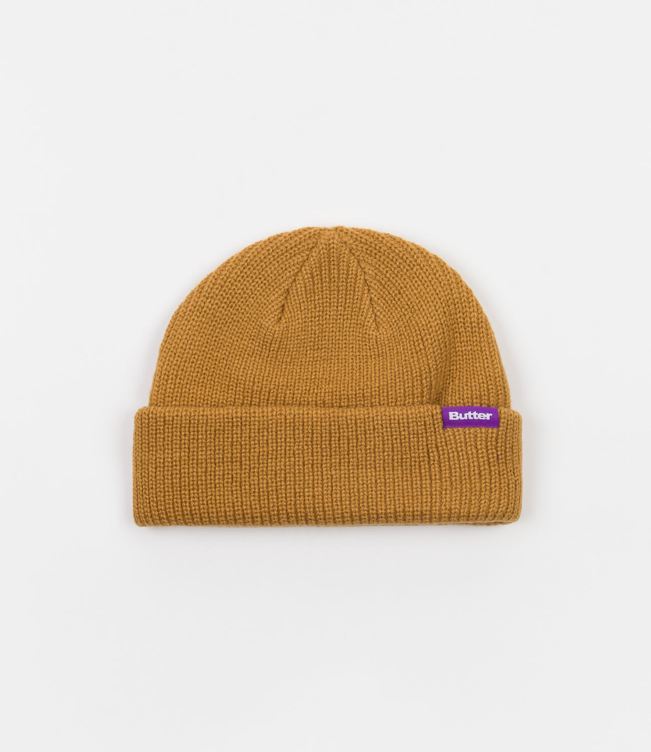 Butter Goods Wharfie Beanie Oatmeal Flatspot