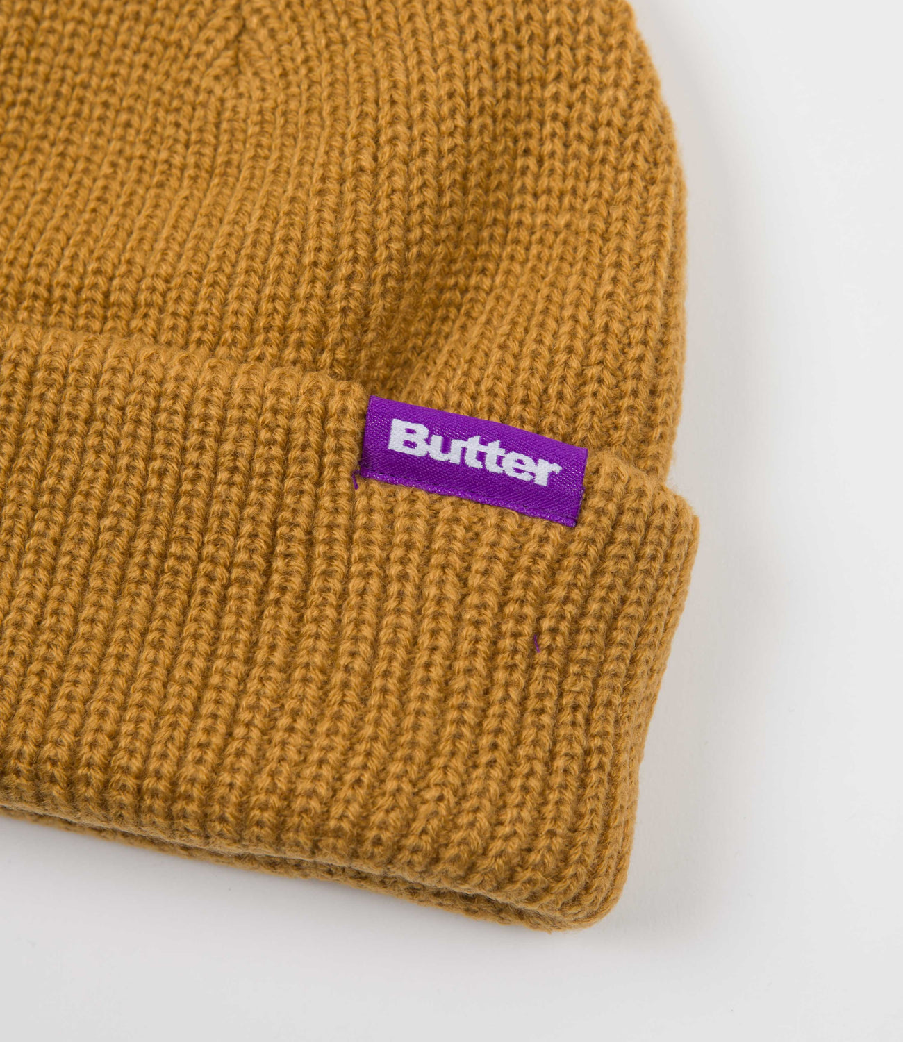 Butter Goods Wharfie Beanie Oatmeal Flatspot