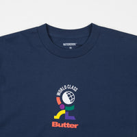 Butter Goods World Class T-Shirt - Harbour Blue thumbnail