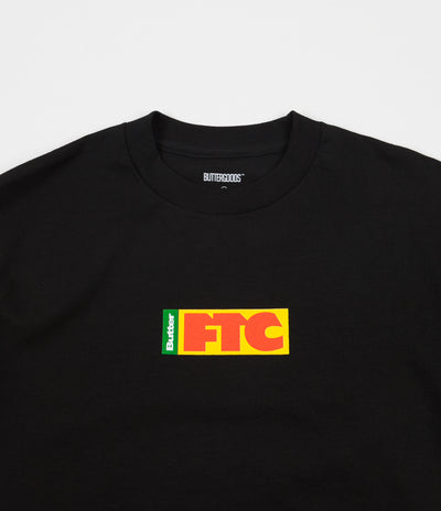 Butter Goods x FTC Flag Logo T-Shirt - Black