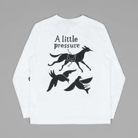 by Parra A Little Pressure Long Sleeve T-Shirt - White thumbnail