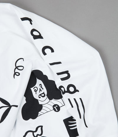 by Parra A Little Pressure Long Sleeve T-Shirt - White