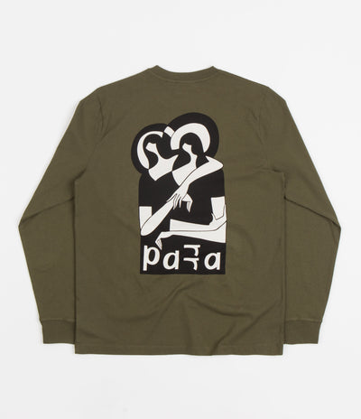 by Parra Angelica Long Sleeve T-Shirt - Leaf