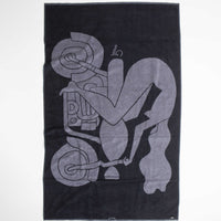 by Parra Backwards Towel - Indigo thumbnail