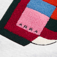 by Parra Building Block Logo Crewneck Sweatshirt - Ash Grey thumbnail