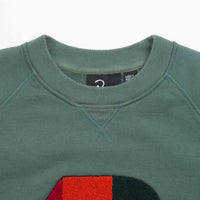 by Parra Building Block Logo Crewneck Sweatshirt - Green thumbnail