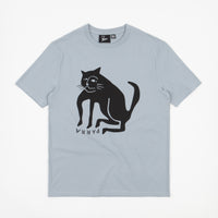 by Parra Cat T-Shirt - Dusty Blue thumbnail