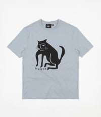 by Parra Cat T-Shirt - Dusty Blue