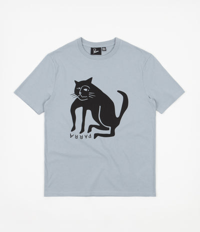 by Parra Cat T-Shirt - Dusty Blue