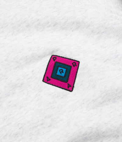 by Parra Diamond Block Logo Crewneck Sweatshirt - Ash Grey